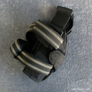 CONDOR 온른손잡이용 레그/벨트 홀스터 (블랙)